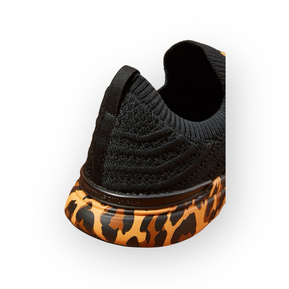 APL x Anthropologie ᯾ Techloom Wave Running Shoe Sneaker ᯾ Black Leopard 8 8.5M - Picture 14 of 16